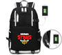 Brawl Stars printing USB Charger backpack