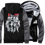 The Walking Dead Streetwear Printing Pattern Thicken Fleece Zipper Hoodies Jacket