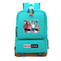 BLACKPINK-print canvas schoolbag backpack
