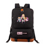 BLACKPINK-print canvas schoolbag backpack