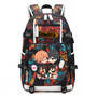 Haikyuu!! Karasuno Koukou Hinata Shoyo usb charging canvas shoulder Backpack