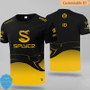 LoL CSGO DOTA2 Team Splyce Player Jersey Uniform Fans Game T-shirt