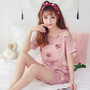 Pajamas Set Summer Cute Strawberry Short Sleepwear Girls Comfortable Home Clothes