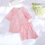 Pajamas Set Summer Cute Strawberry Short Sleepwear Girls Comfortable Home Clothes