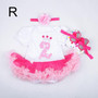 Christmas Baby Girl Infant 3pcs Clothing Sets Suit Princess Tutu Romper Dress/Jumpsuit Xmas Bebe Party Birthday Costumes Vestido