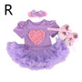 Christmas Baby Girl Infant 3pcs Clothing Sets Suit Princess Tutu Romper Dress/Jumpsuit Xmas Bebe Party Birthday Costumes Vestido