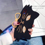 Fashion 3D Cartoon Kitty Bow Cat Phone Case For iPhone