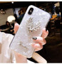Luxury Rhinestone Deer Shell Phone Case For iPhone