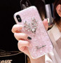 Luxury Rhinestone Deer Shell Phone Case For iPhone