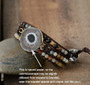 Natural Stone Handmade Wrap Bracelet