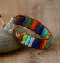 Chakra Bracelets Handmade Natural Stone Beads Wrap Jewelry