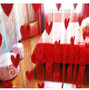 Home & Kitchen 200cm x 100cm Silk String Curtain blinds Window Door Divider Sheer Curtains Valance Window kitchen curtains