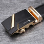 Belt Men 100% Cowskin Genuine Luxury Leather Men's Belts for Men,Strap Male Metal Automatic Buckle