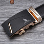 Belt Men 100% Cowskin Genuine Luxury Leather Men's Belts for Men,Strap Male Metal Automatic Buckle