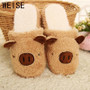 Pig Cute Cotton Fabric Home Slippers Winter  Indoor Slippers Unisex  Men And Women Slippers House Shoes Lovely Plush Warm Shoes