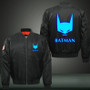BATMAN Print Thicken Long Sleeve Bomber Jacket