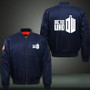 Doctor Who Print Thicken Long Sleeve Bomber Jacket