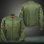 Men Thicken Long Sleeve Bomber Jacket