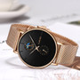 Ladies Waterproof Ultra Thin Stainless Steel Watch