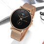 Ladies Waterproof Ultra Thin Stainless Steel Watch