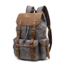 Vintage Waterproof Large Capacity Multifunction Casual Canvas Backpacks