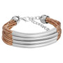 Leather Multilayer Strips Bracelets For Women