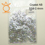 1440pcs Glass 3D Rhinestones For Nail Art Design Gems Nail Decorations Crystal Strass AB Stones SS3-SS10