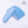 1 Pc Half-Moon-Shaped Nail File Nail Buffer Washable Grinding Polishing Sanding Buffing  Pedicure Nail Art Tools