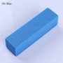 1 Pc Half-Moon-Shaped Nail File Nail Buffer Washable Grinding Polishing Sanding Buffing  Pedicure Nail Art Tools