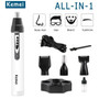 KEMEI Multifunction Rechargeable Hair Clipper For Men Waterproof Wireless Electric Shaver Beard Nose Ear Shaver Hair TrimmerTool