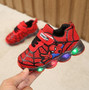 Boys Sneaker Girls Spiderman Kids Led Shoes With Lights Sneaker 2020 Spring Autumn Shoes Children Toddler Baby Girl Shoes