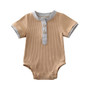 Imcute 2020 Newborn Body Suit Baby Girl Cotton Short Sleeve Bodysuit Clothes Autumn Winter Sunsuit Infant Outfits Clothing