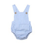 Baby Boys Romper Summer Infant Cotton Newborn Sleeveless Rompers Baby Girl One-pieces Suspender Jumpsuits Cotton Clothes Outfits