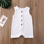 2020 Summer Sleeveless Newborn Baby Girl Boy Clothes COTTON&LINEN Cactus Print Romper Jumpsuit Soft Baby Outfit One Piece
