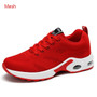 Fashion Women Sneakers Running Shoes Outdoor Sports Shoes Breathable Mesh Comfort Jogging Mesh Shoes Air Cushion Lace Up Ladies