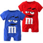 2018 Summer Boy Newborn Baby Clothing Cartoon Printing Short Sleeved Jumpsuit Romper Conjoined New Girl Clothes