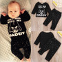 Pudcoco Baby Set 0-24M Newborn Baby Boys Girl Star Wars Clothes Tops T-shirt+Long Pants Outfit Set 2pcs