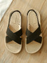 Summer Beach Open Toe Flat Sandals Female