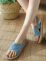 Summer Beach Open Toe Flat Sandals Female