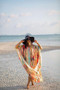 Chiffon Blouse Vacation Beach Long Dress