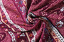 Bohemian Off-the-shoulder Sleeve Printed Irregular Dress