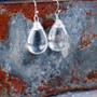 Water Drop Bling Magic Eardrop Pendant Handmade Wire Earrings