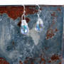 Water Drop Bling Magic Eardrop Pendant Handmade Wire Earrings