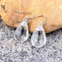 Water Drop Bling Magic Eardrop Pendant Handmade Wire Earrings