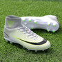 MWY Men Soccer Shoes High Top Football Boots Sneakers Training Shoes