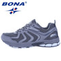 BONA New Arrival Hot Style Men Running Shoes Lace Up Sneakers