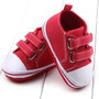 WEIXINBUY Canvas Baby Shoes Newborn Boys Girls First Walkers Infant Toddler