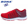 BONA Women Running Shoes Outdoor Jogging Mesh Lace up Sneakers