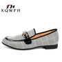XQWFH Men Shoes Fashion Men's Casual Shoes Handmade Loafers