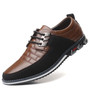 New Big Size 38-48 Oxfords Leather Men Shoes